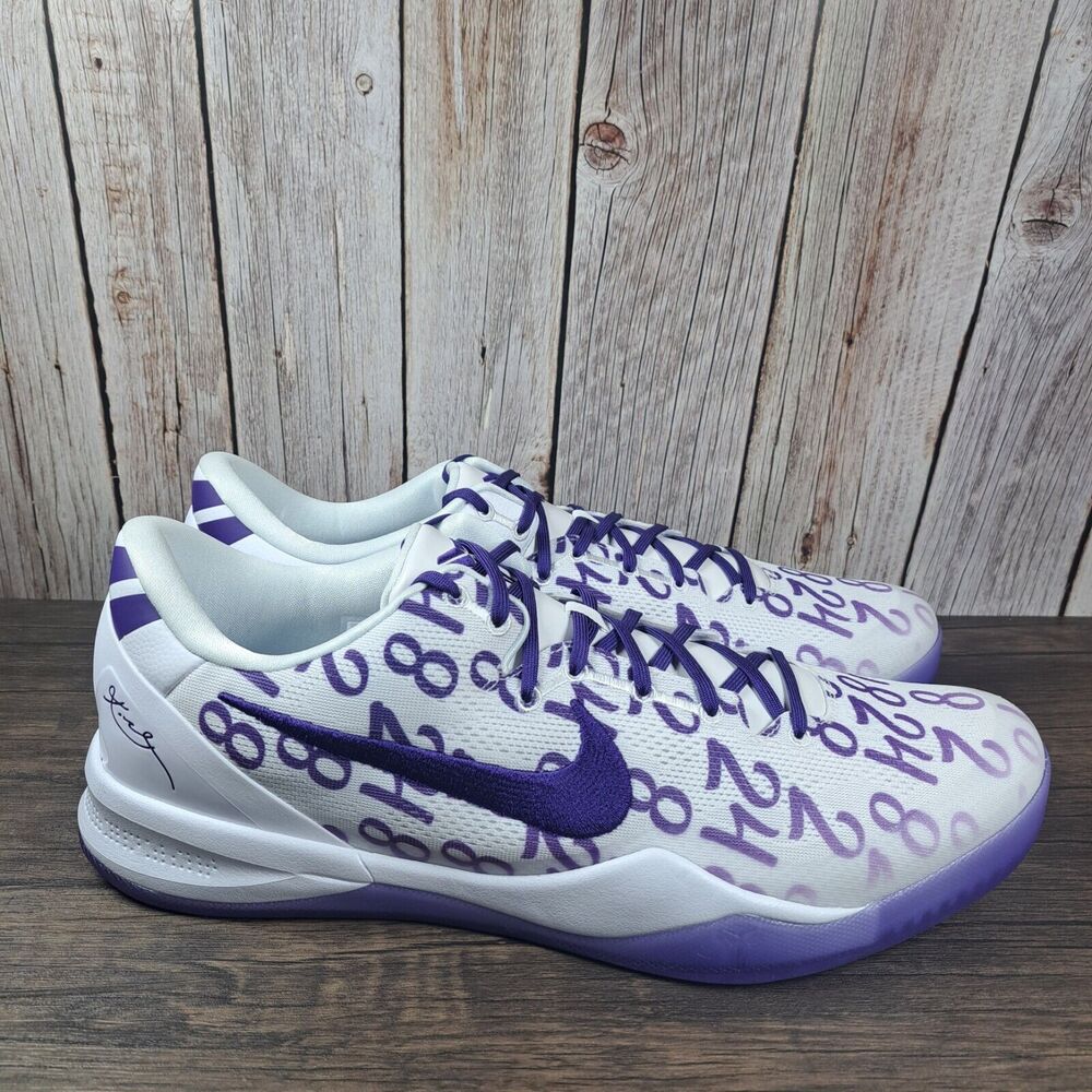 Nike Kobe 8 Protro Court Purple Basketball Sneaker Men's Sz 18 (NWOB) - Picture 3 of 12